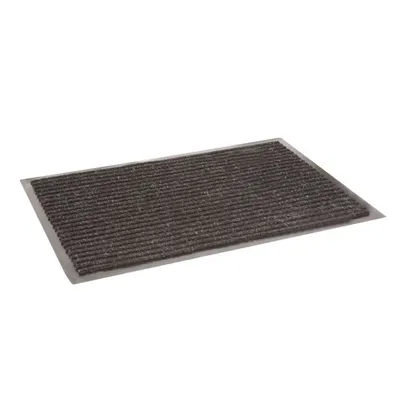 Produktbild von Fußmatte mit Rand - schwarz - 60 x 40 cm