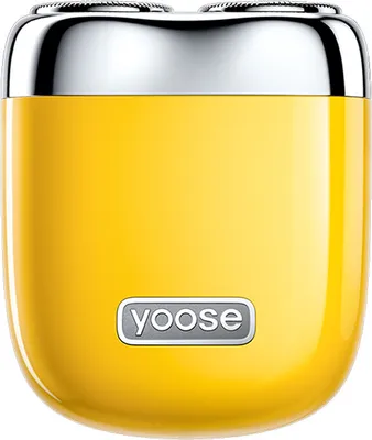 Produktbild von YOOSE-MINI 2 Leichter Rasierer, Legierungsmaterial, stilvoller und tragbarer Rasierer, einfach zu reinigen und zu pflegen,Gelb