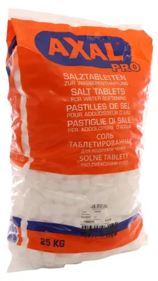 Produktbild von AXAL PRO Regeneriersalz, Salztabletten zur Wasseraufbereitung, 25kg