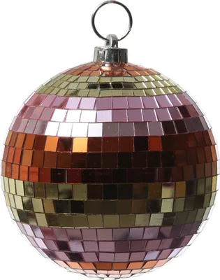 Produktbild von Spiegelkugel 15cm - Discokugel - Echtglas - 10x10mm Spiegel - pastellfarben