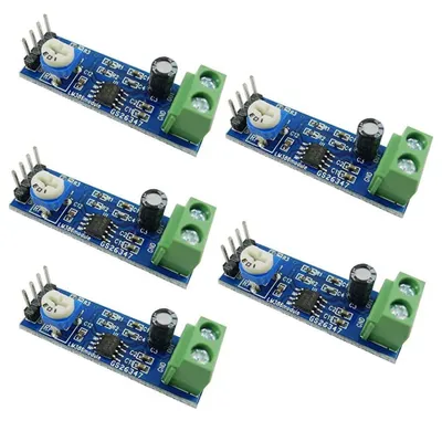 LM386 Audioverstärker-Modul, 200-fach, 5-12 V, 10K