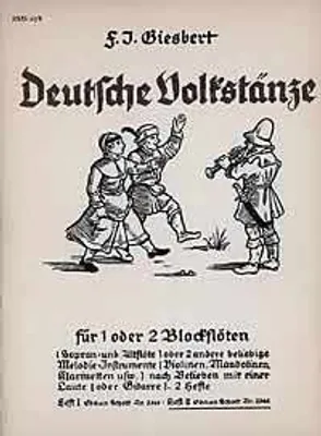 Produktbild von Deutsche Volkstänze Band 2 - Sammlung der Volkstänze