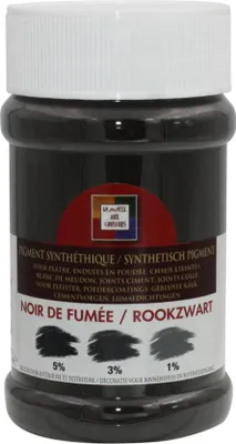 Produktbild von Pigmentpulver Malle in Lampenschwarzfarben 250 ml