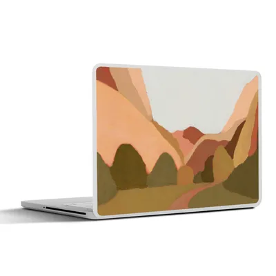 Produktbild von MuchoWow® Laptop Aufkleber Sticker Cover Natur - Landschaft - Abstrakt - Kunst 40x30 cm - Laptop Dekoration - Selbstklebend
