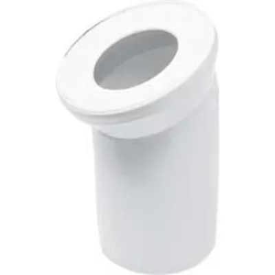 Produktbild von WC-Anschlussrohr 90 Grad weiß