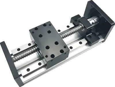 Zdjęcie produktu dla Stół przesuwny, wysoka stabilność, wydajny śrubowy mechanizm kulowy, SFU1605 bez silnika, efektywny skok 100