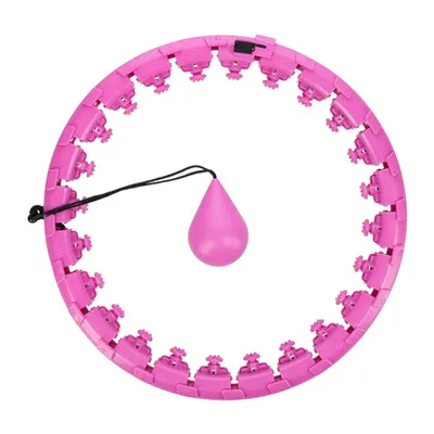 Immagine prodotto di Hula Hoop da massaggio Home FH01 con pesi viola