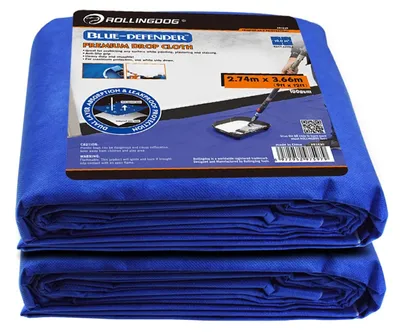 Productafbeelding van Heavy Duty Verfdruppeldoek Set van 2 (9 x 12 Ft)