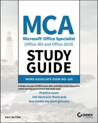 Produktbild von MCA Microsoft Office Specialist (Office 365 und Office 2019) – Lernmaterialien für die Word Associate Prüfung MO-100