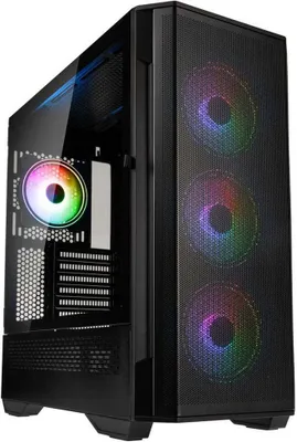 Produktbild von Kolink Observatory Y Mesh ARGB, Midi Tower, PC, Schwarz, ATX, EATX, micro ATX, Mini-ITX, ABS, Netz, SPCC, Multi