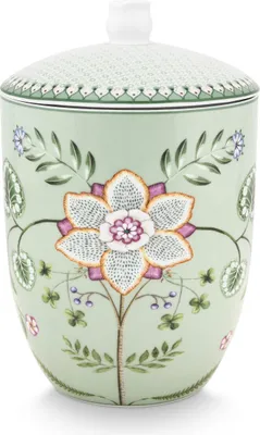 Produktbild von PIP STUDIO Lily&Lotus Light Green Vorratsbehälter 1,5l