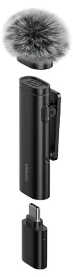 Obrázok produktu pre Mikrofón WM-10, bezdrôtový, pripínací, USB-C konektor, ULANZI UL-3328