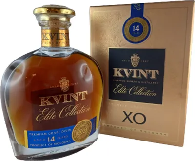 Produktbild von Kvint Weinbrand XO 14 Reifezeit 0,5L moldawischer Brandy
