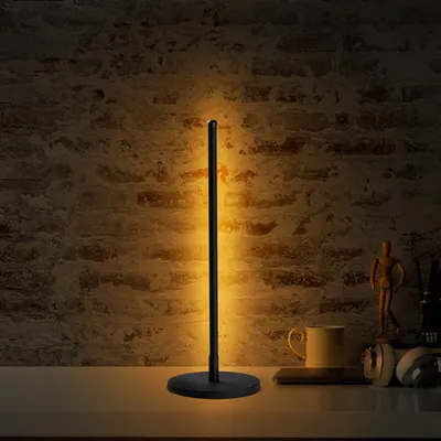 Produktbild von Opviq, Only - 13315, Tischlampe, METALLKÖRPER, Schwarz, 18 x 18 x 51 cm