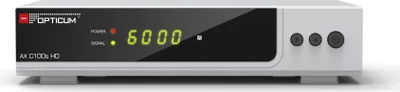 Produktbild von RED OPTICUM AX C100s Digitaler Kabel-Receiver HD - EPG - HDMI - USB - SCART - Coaxial Audio I Receiver für Kabelfernsehen I DVB-C Receiver silber
