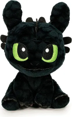 Immagine prodotto di PLAY BY PLAY Pluszowa Maskotka 60cm Toothless z Jak Wytresować Smoka - Otwierane Oczy