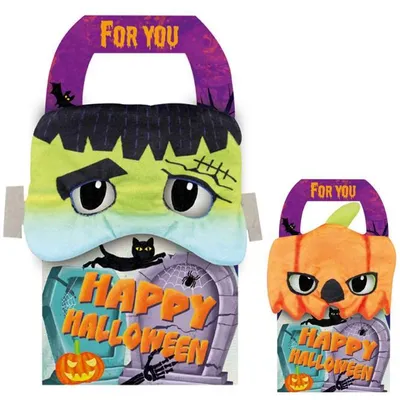 Produktbild von Windel Halloweentasche mit Plüschmaske 94g