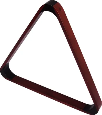 Zdjęcie produktu dla Dreieck Pool 57,2mm Holz, mahagoni