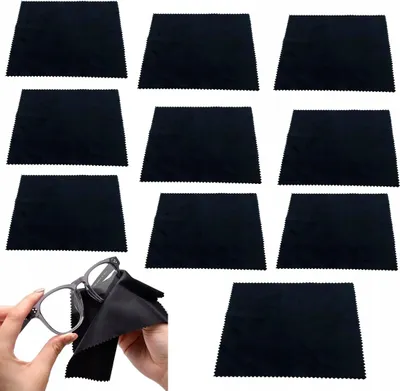 Produktbild von Mikrofasertuch - Brillenputztuch - Revolutionäre Reinigung - Handy - Glasflächen - Vielseitig einsetzbar - Strahlende Sauberkeit