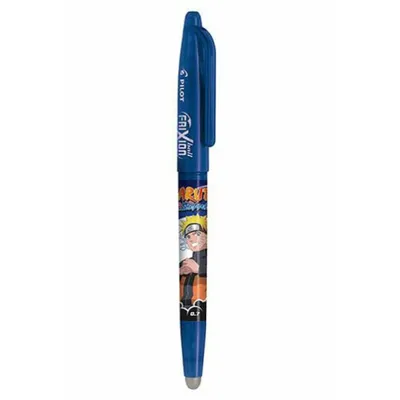 Zdjęcie produktu dla PILOT BL-FR7-L-NR PILOT FRIXION Ball Naruto Tintenroller blau mit Motiv 0,35 mm, Schreibfarbe: blau, 1 St.