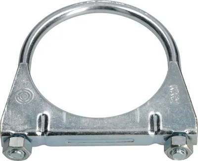 Immagine prodotto di KOTARBAU® Morsetto a U Morsetto per tubi di scarico da 70 mm Morsetto per tubi Morsetto a U per il montaggio di tubi per antenne Morsetto universale per collegamenti di tubi