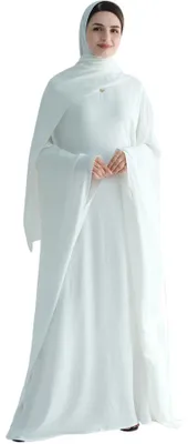 Imagen del producto de Abaya musulmana para mujer, estilo del Medio Oriente, ideal para la oración