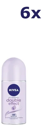 Produktbild von 6x Nivea Deo Roll-on - Double Effect 50 ml