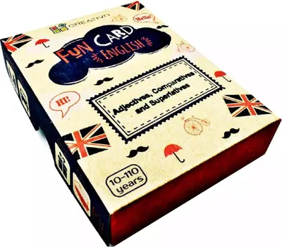 Zdjęcie produktu dla Fun Card English. Adjectives, Comparatives and Superlatives