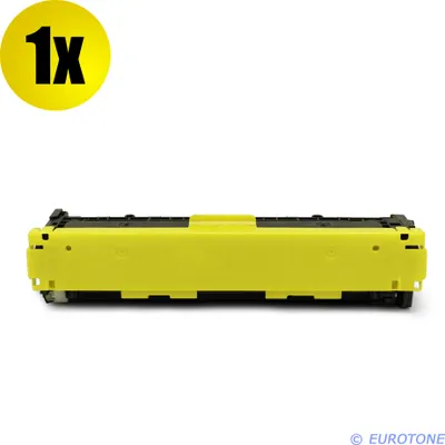 Produktbild von 1x XXL Eurotone Toner Alternative für HP CF402X 201X Gelb Yellow