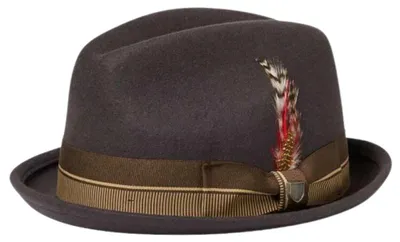 Produktbild von Brixton 20Th Anniversary Gain Fedora Chocolate/Gold L