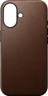 Zdjęcie produktu dla Nomad NM01850885, Pokrowiec, Apple, iPhone 16, 15,5 cm (6.1"), Brązowy
