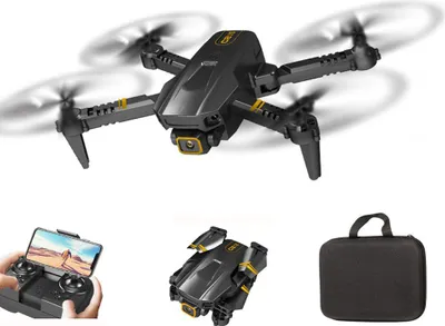Obrázek produktu pro 2.4G RC Dron dobíjecí Mini skládací kvadkopter CS12 HD Kamera dálkové ovládání šedá Jednotná 1 baterie