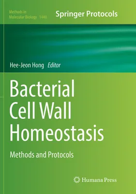 Immagine prodotto di Bacterial Cell Wall Homeostasis