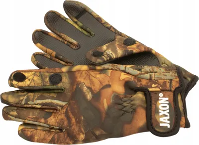 Produktbild von Jaxon RE107 Neopren Anglerhandschuhe Größe L