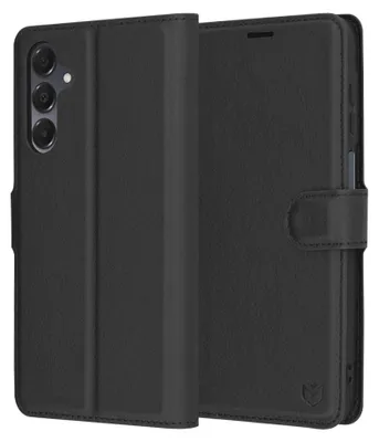 Obrázok produktu pre Techsuit Leather Folio – puzdro na Samsung Galaxy A16 4G / A16 5G – čierny