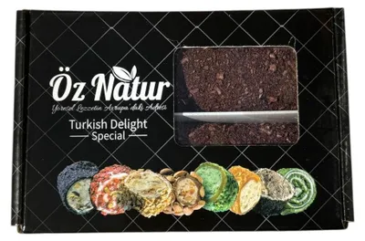 Produktbild von Öz Natur | Turkish Delight Lokum mit Browni und Haselnuss 500g