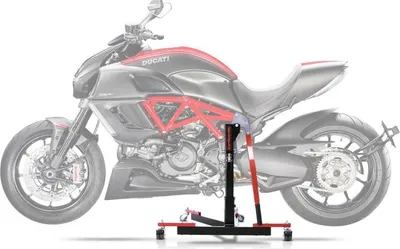 Produktbild von CS Power Evo-Zentralständer für Ducati Diavel 11-18 Rot
