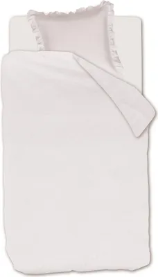 Produktbild von Rivièra Maison Bettwäsche Savannah_White_DE_UV_135x200 135 x 200 cm + 1x 80 x 80 cm 1 Bettbezug, 1 Kissenbezug