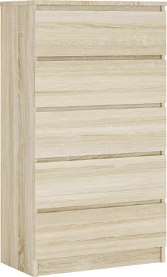 Obrázek produktu pro Komoda 70 cm - s 5 zásuvkami v dubu Sonoma / Různé barvy a velikosti
