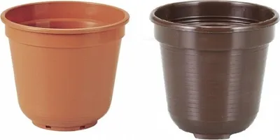 Produktbild von Blumentopf rund, Ø:32cm, Farbe:terracotta