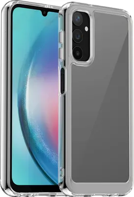 Immagine prodotto di Custodia per Samsung Galaxy A25 trasparente, custodia protettiva in silicone TPU antiurto Trasparente