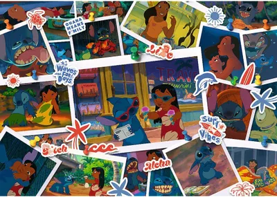 Produktbild von Trefl Puzzle Lilo und Stitch Sweet Memories - 1000 Teile Disney