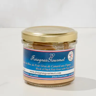 Productafbeelding van Blok Foie Gras van Eend Specialiteit met Espelette Peper 80 g