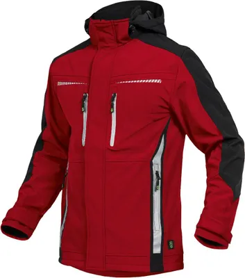 Produktbild von Softshelljacke Flex Line NEU, rot-schwarz, Gr. XL Leibwächter FLEXS22XL
