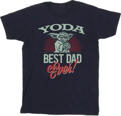 Obrázok produktu pre Star Wars - Pánske tričko "Mandalorian Dad" BI52004 (L) (námornícka modrá)