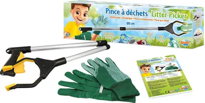 Produktbild von Buki Mllgreifer Spielzeug - Reinigungswerkzeug fr Kinder
