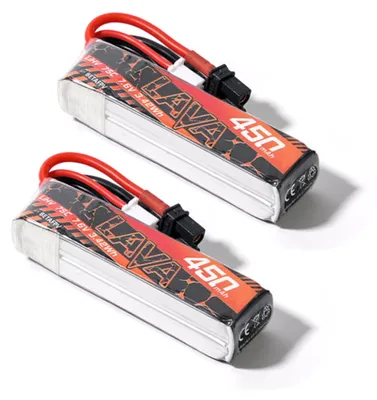 Produktbild von BetaFPV LAVA Lipo Akku LiHV 450mAh 2S 2 Stück