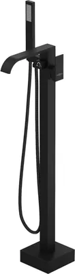Produktbild von Mexen Lava freistehende Wannenbatterie, Schwarz - 752433-70