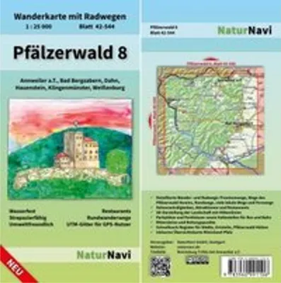 Obrázek produktu pro Palatinecký les 8. list 42-544, 1 : 25 000