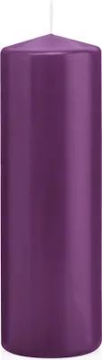 Produktbild von Wiedemann Stumpenkerzen Brombeer Ø 60 x 185 mm, 16 Stück, 61 Brenndauer